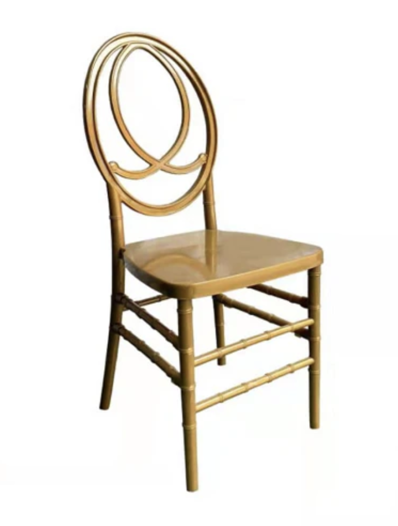 Phoenix Chair Gold Plastic for sale