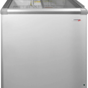 Fridgestar 205 L Double Door Deep Freezer -White & Grey 
