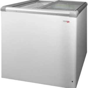 Fridgestar 205 L Double Door Deep Freezer -White & Grey for sale