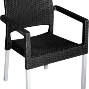 Contour Ruby Plastic Stackable Chair - Brown