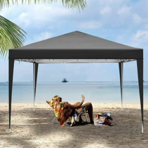 Gazebo 3 x 3 m Large Garden Folding Canopy Gazebo, Party Tent, Event Shelter Marquee,Black
