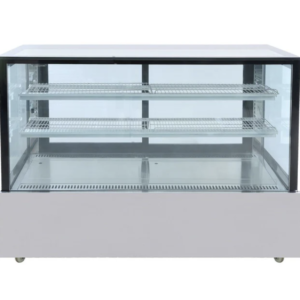 Countertop Cake Display Fridge Square Glass - 900mm