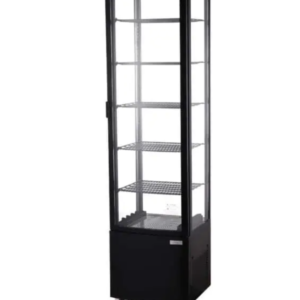 GALILEO Refrigerated Glass Display Fridge - Black