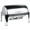 Stainless Steel Rectangle Chafing Dish – Solid Lid