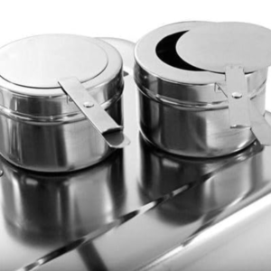 Double Chafing Dish - 16L Stainless Steel Buffet Server