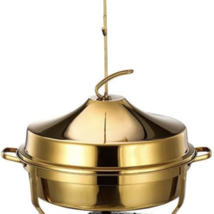 Wedding Banquet 9L Round Stainless Steel Chafing Dish
