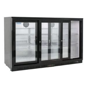 Back Bar Cooler - 3 Door Sliding Fridge for sale