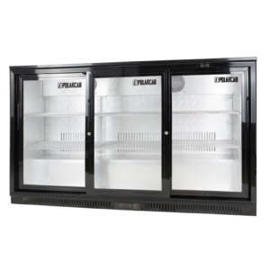 Buy Back Bar Cooler - 3 Door Sliding Fridge for sale
