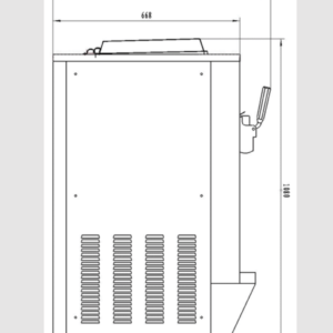 Beiqi BQ323TP Table Soft Serve Machine