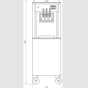 Beiqi BQ323N Floor Soft Serve Machine for sale