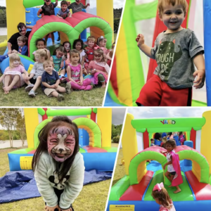 Inflatable Obstacle Course Bounce House with Slide – 6.5m x 3m x 2.5m for sale near me